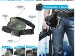 Promate Bolster Universal SLR Holster with Quick Release Latch - Camouflage, Retail Box, 1 Year Warranty