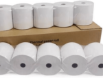 Postron Standard Thermal 80mm X 83mm Paper Roll  Colour White , 50 Rolls Per Box, Standard 65gsm Grammage , Paper length 40 Metres , For Use With Receipt Printers, Cash Registers, Point of Sale Systems, No Warranty
