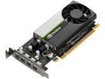 PNY nVidia Quadro T1000 PCI-Express 3.0 x16 ; LP; 8 GB GDDR6 128-bit; 4x Mini DP 1.4 : LOW PROFILE; 50W. - RCN - PNY_T1000-8GB-PB