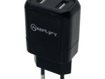 Amplify On-The-Move Dual USB Wall Charger 2x 12 Watt