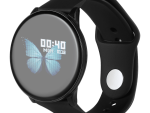 Amplify Compete series fitness watch round face - black
