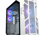 Cooler Master HAF 700 WHITE Clear Tempered Glass ARGB XL-ATX Full Tower Desktop Chassis