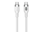 Targus Hyperjuice 1M Silicone USB-C TO USB-C 240W Charging Cable - White