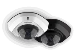 Milesight 2MP, AI Vandal-proof Dome Network Camera - IK10-rated Metal Housing, Intelligent Analytics