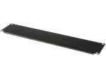 Acconet Blanking Plate, 2U, Black, 19"