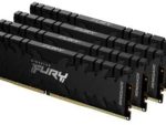Kingston 64GB (4x16GB) DDR4 3600MT/s CL16 FURY Renegade Black XMP Non-ECC Unbuffered DIMM (Kit of 4) 2RX8 16-20-20 1.35V 288-pin 8Gbit