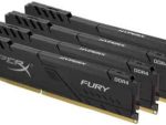 Kingston HyperX Fury Memory Black - 128GB Kit*(4x32GB) - DDR4 2666MT/s CL16 DIMM