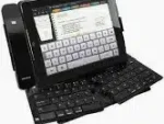 Promate Mirage iPad Ergonomic Bluetooth Keyboard Stand with Phone Handset
