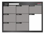 Cast Acrylic Weekly Planner (Cast Acrylic - 600 x 450mm)