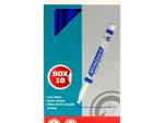 Whiteboard Markers (10 Markers - Slimline Tip - Blue)