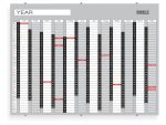Year Planner Glass Non-Magnetic 1200*900mm