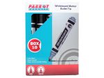 Whiteboard Markers (10 Markers - Bullet Tip - Black)
