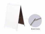 A-Frame Whiteboard (Non Mag Steel Frame 900*600mm)