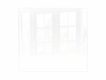 White RAL9010 Hob Splashback (598 X 650 X 6mm)