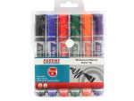 Whiteboard Markers (6 Markers - Bullet Tip - Pouch)