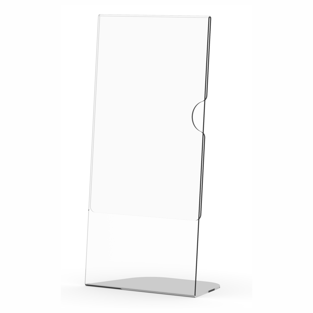 Acrylic Menu Holder - Single Sided - 1/3 (DL) A4 - Box 5