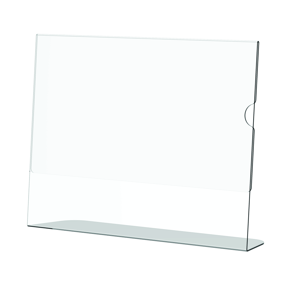 Acrylic Menu Holder - Single Sided - A5 Landscape - Box 5