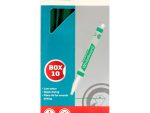 Whiteboard Markers (10 Markers - Slimline Tip - Green)