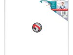 Slimline Magnetic Whiteboard (900*900mm)