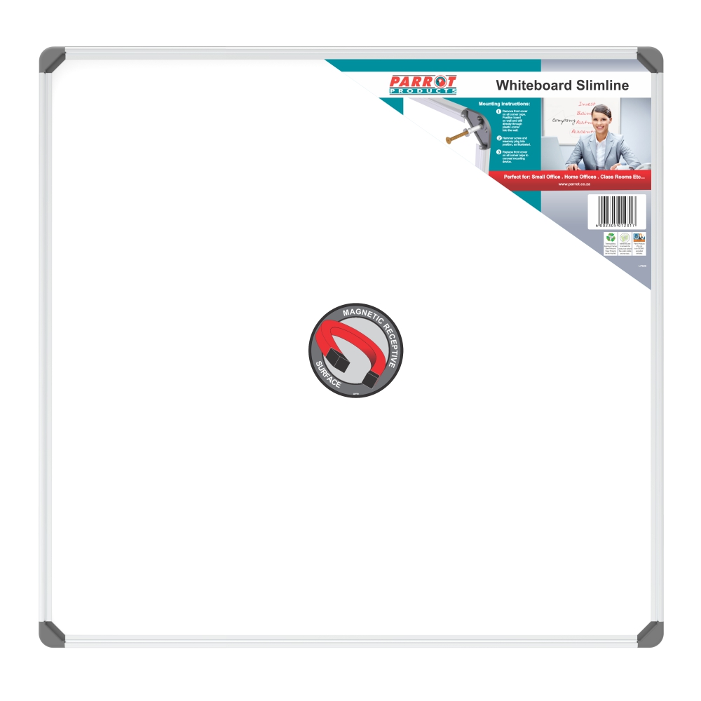 Slimline Magnetic Whiteboard (900*600mm - Retail)