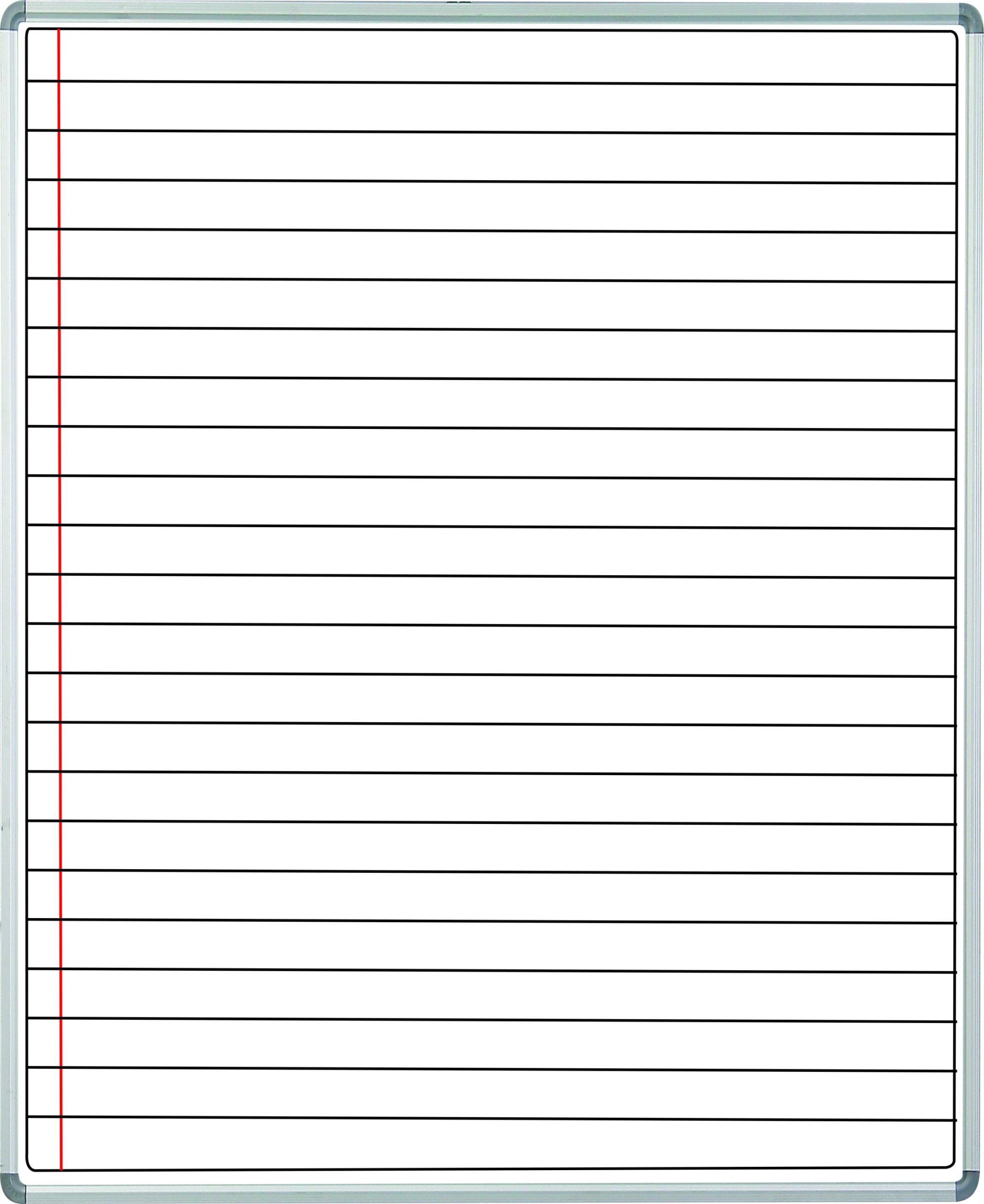 Educational Board Magnetic Whiteboard (1220*920 - White Lines - Side P