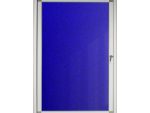 Hinged Pinning Display Case (900*600mm - Royal Blue)