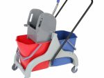 Bucket with Mop Press