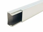 Aluminium Conduit 22 x 11 x 2900mm White