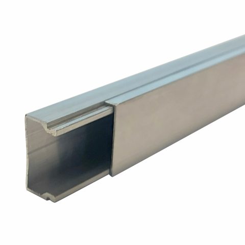 Conduit Computer Aluminium Conduit 22 x 11 x 2900mm Mill — Network Computer Wireless