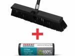 Janitorial Yard Broom + Refuse Bags (JA0103 + JA0402R)
