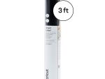 Smart Label Writable Vinyl – Permanent, Black (3 ft)