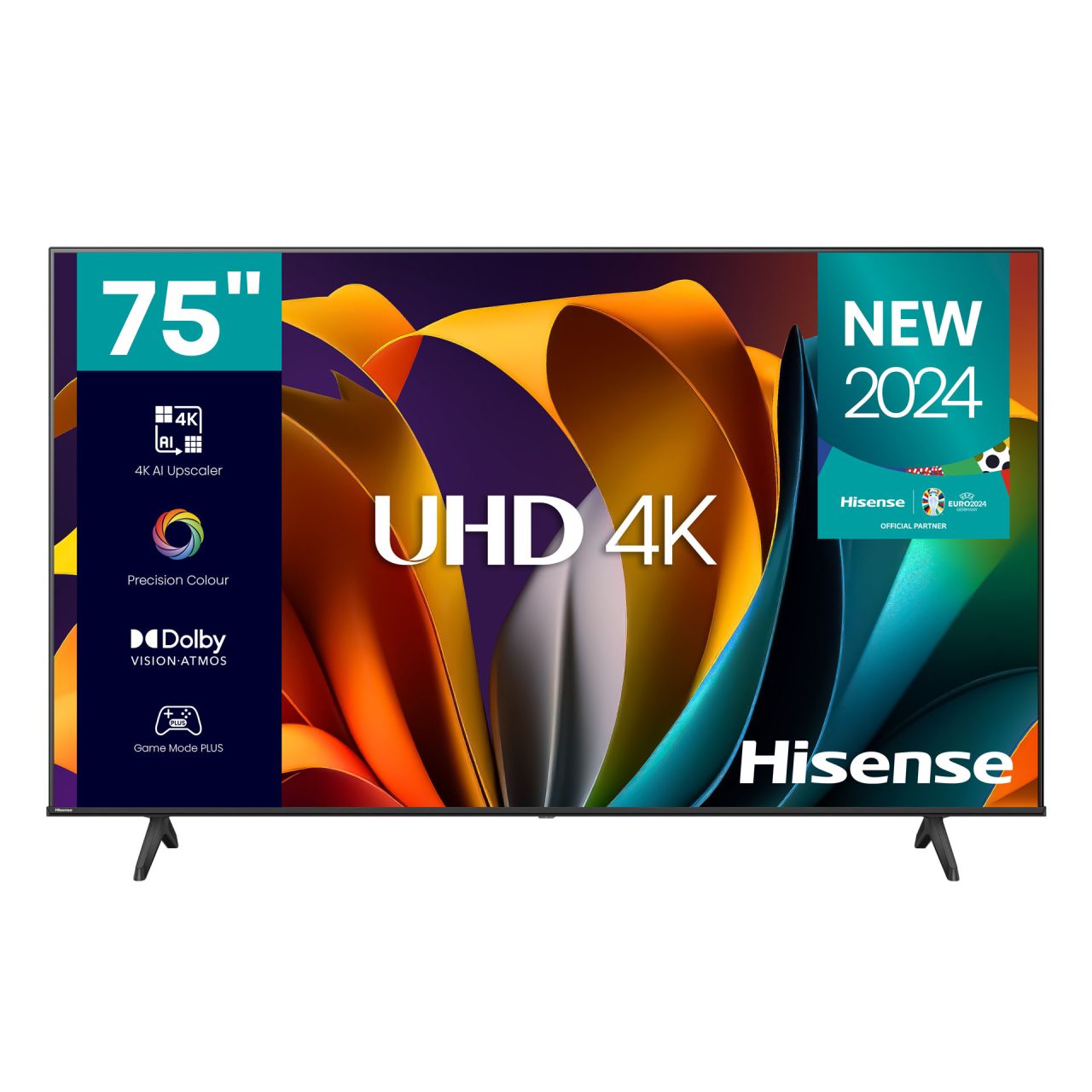 Hisense 75 inch A6N Series Direct LED UHD Smart TV - Resolution 3840 x