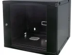 RCT 15U AP Pre-coated black wall mount cabinet 2x uprights 2x glands +