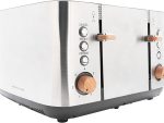 Boden Stark Anson Collection 4 Slice SS Toaster