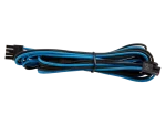 Corsair - Premium Individually Sleeved Flexible Paracorded Modular Cable Starter Kit - Blue/Black