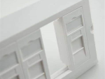 Flush Mount Termination Unit - Shutter Unit - Networking
