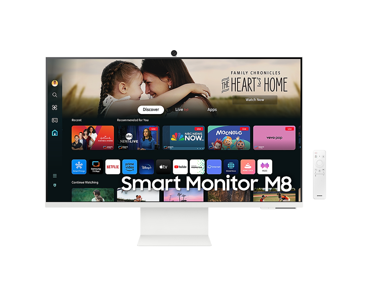 Samsung LS32CM801 32'' Flat M8 HDR10+ Smart Monitor; 3840x 2160; GtG 4