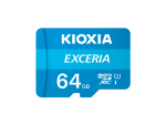 Kioxia 64GB Micro SDHC- UHS-1 Read 100MBs CL10