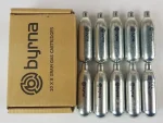 Byrna CO2 Boxes 10 Count (8 gram) Cartridges + Oiler