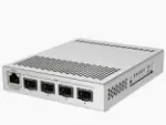 MikroTik Cloud Router Switch 305-1G-4S+IN with 800MHz CPU, 512MB RAM,