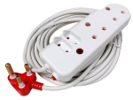 Ellies 4 Way Medium Surge Extension Lead -10M