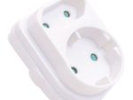Ellies 1 Way  Schuko Adaptor