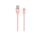 Volkano Flexi Series USB to MFI Lightning 1.5M 27W- Pink