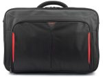 Targus Classic+ 17-18" Clamshell Laptop Bag - Black/Red