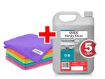 5l Handy Kleen & Microfibre Cloths