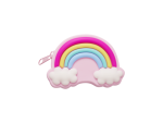 Quest Rainbow Silicone Purse Pink