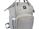 Totes Babe Alma Diaper Backpack Colour block Grey/ Charcoal