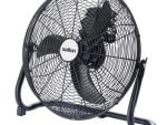 Salton High Velocity 40cm Black Floor Fan - High Velocity Air Flow, 40