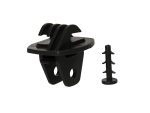 Bobbins Y bobbins black plastic inlc clip
