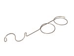 Wall Mount Loops Straight 304 S/Steel
